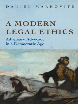 cover image of A Modern Legal Ethics